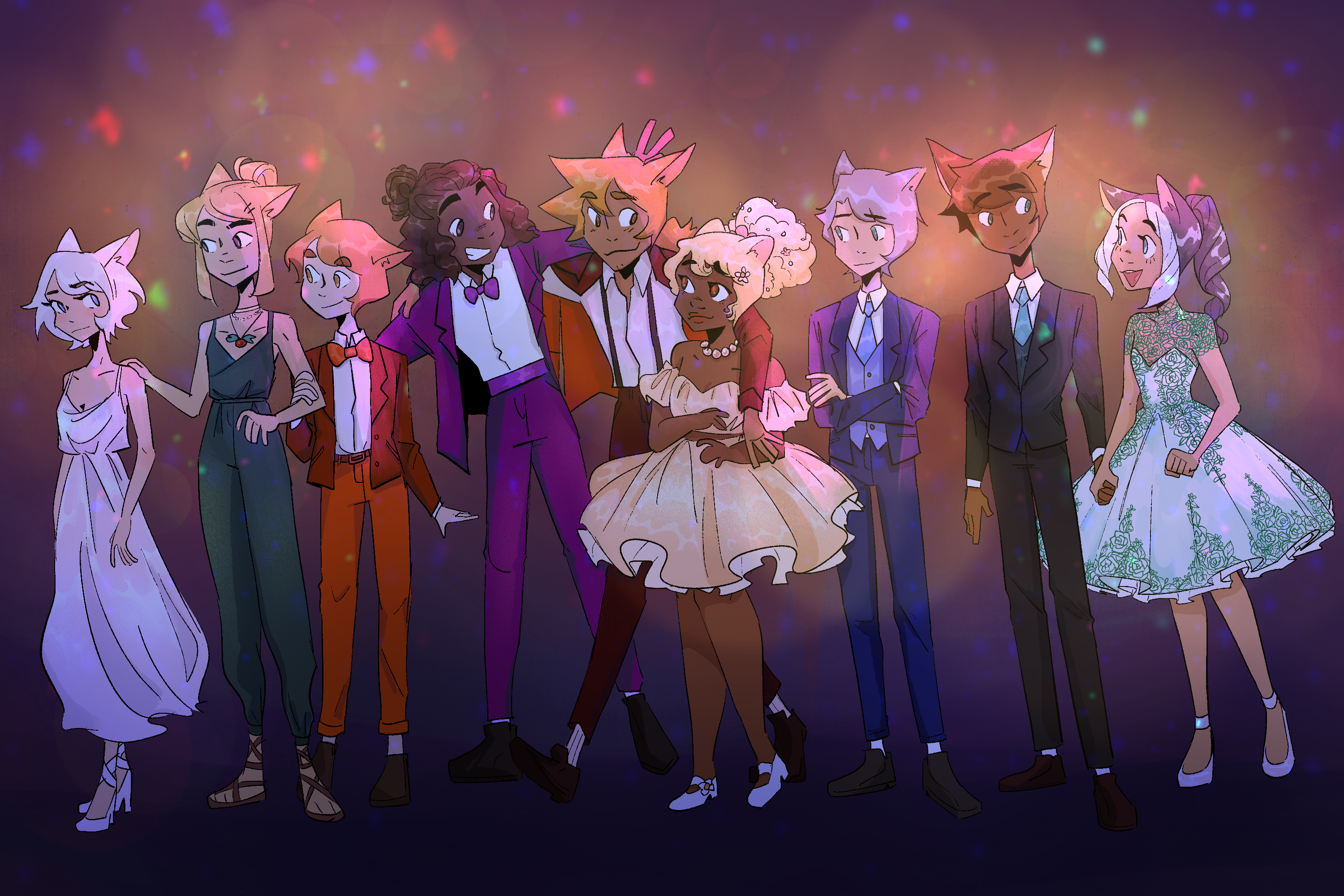 Candybooru image #15432, tagged with Abbey Amaya Daisy David InvisibleColoration_(Artist) Jasmine Lucy Mike Paulo Sue
